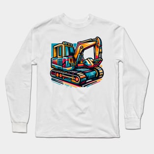 Excavator Long Sleeve T-Shirt